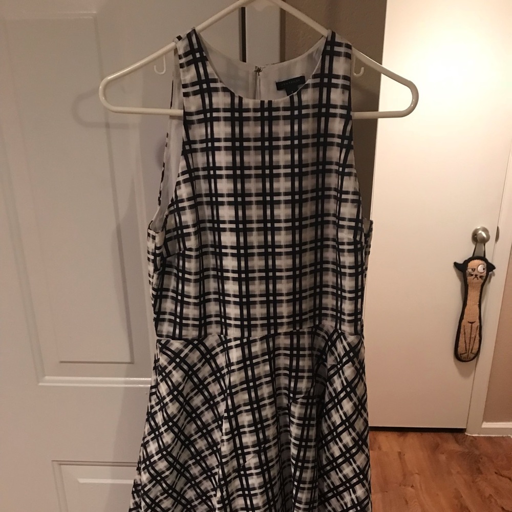 Ann Taylor Like New Plaid Dress